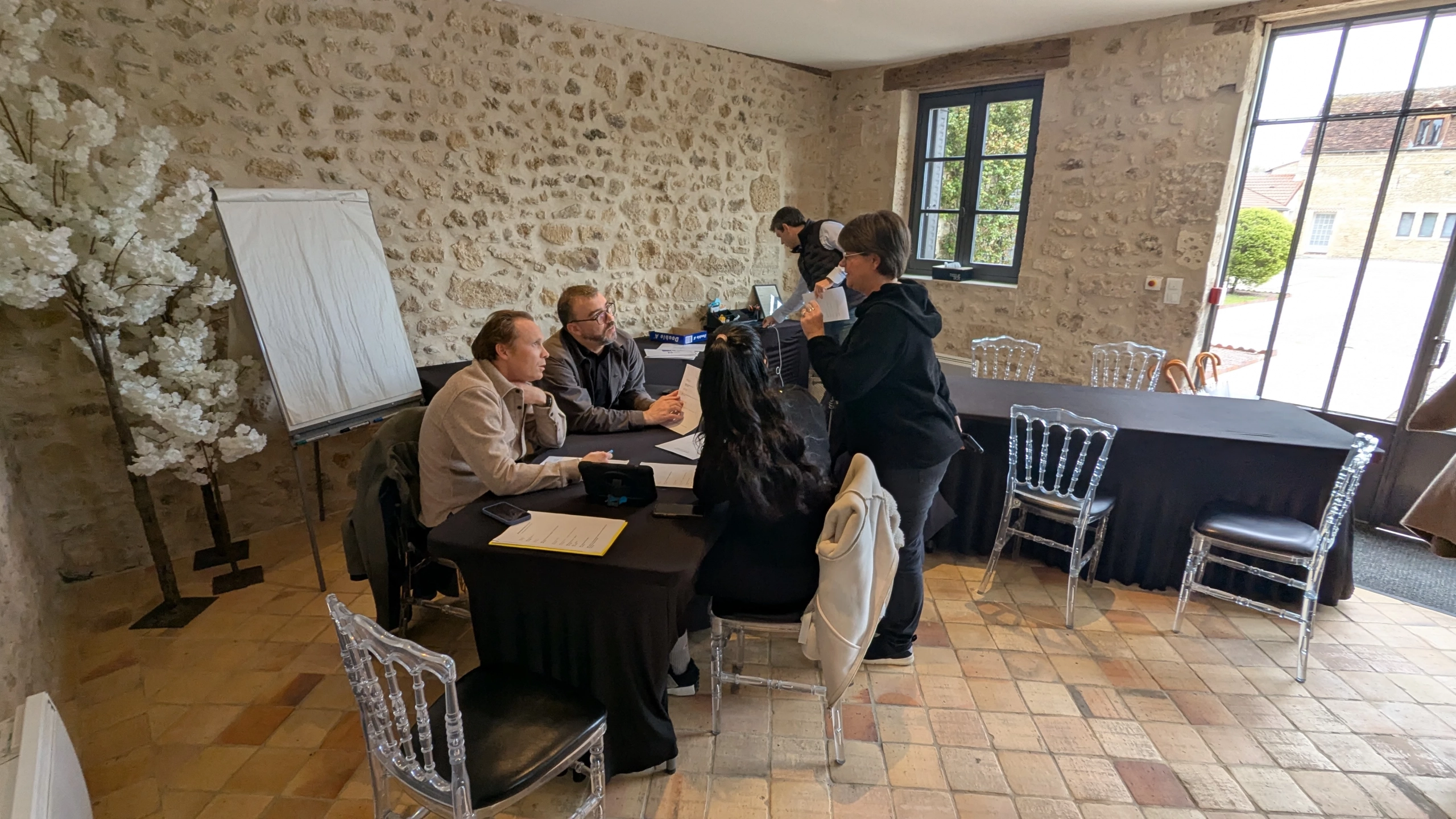 Doubla & réécriture - team building avec swisslife